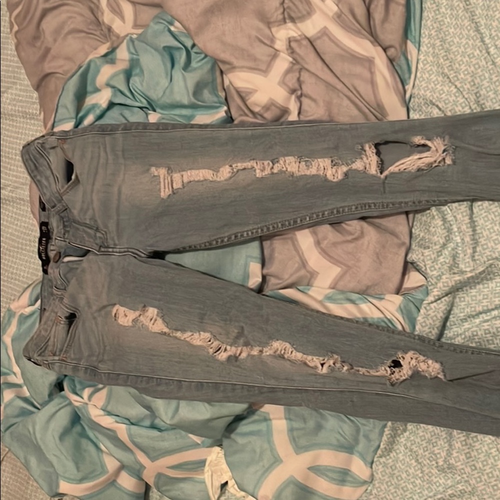 HOLLISTER HIGH RISE SUPER SKINNY STRETCH